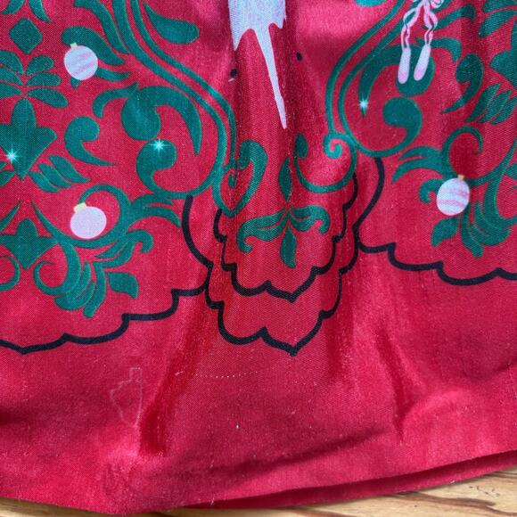 Bonnie Jean red Nutcracker themed sleeveless dress SIZE 4 - Picture 6 of 7
